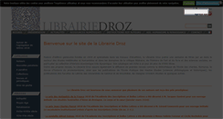 Desktop Screenshot of droz.org